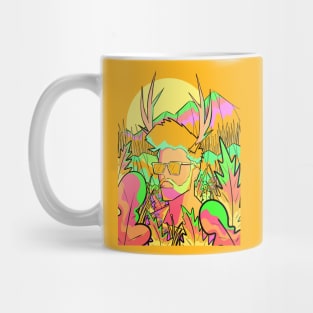 Funky Deer man Mug